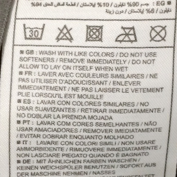 NIKE Fit-Dry Capri Leggings | Grey | Size Medium - Picture 8 of 12